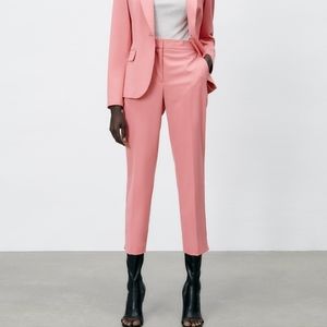 Zara Light Pink Cropped Pants Size 2 4